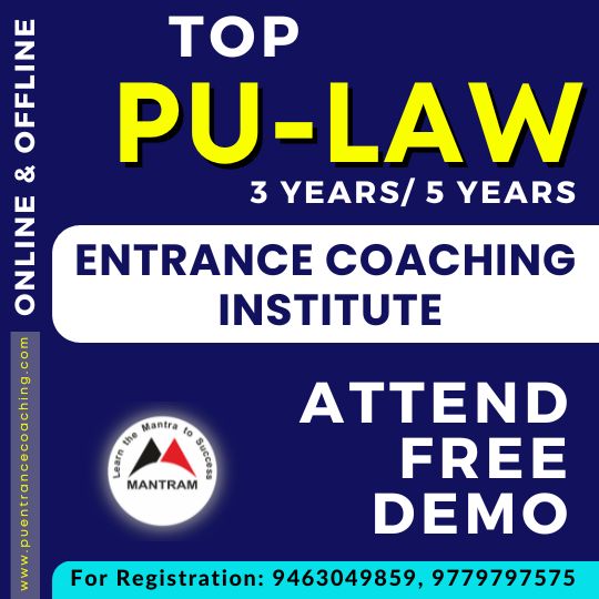 PU Law Entrance Coaching Institute